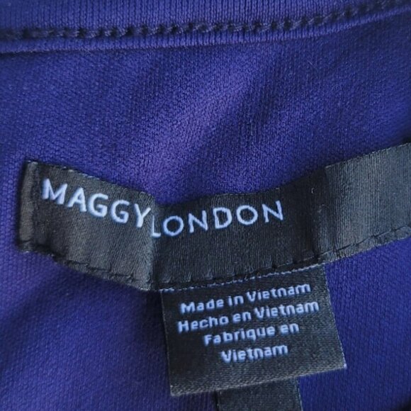 Brand New Maggy London Women's Floral Pleated Dress - Picture 8 of 9